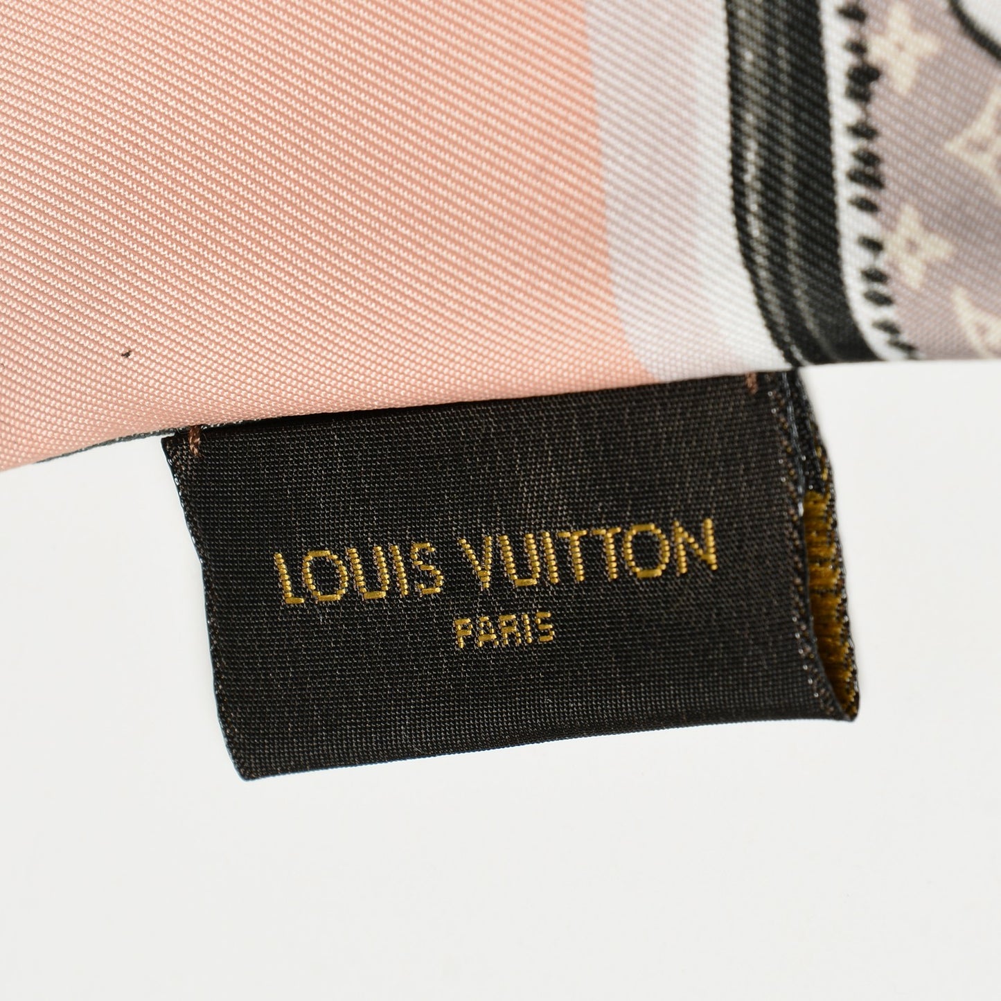 Silk Monogram Trunks Bandeau Rose Poudre