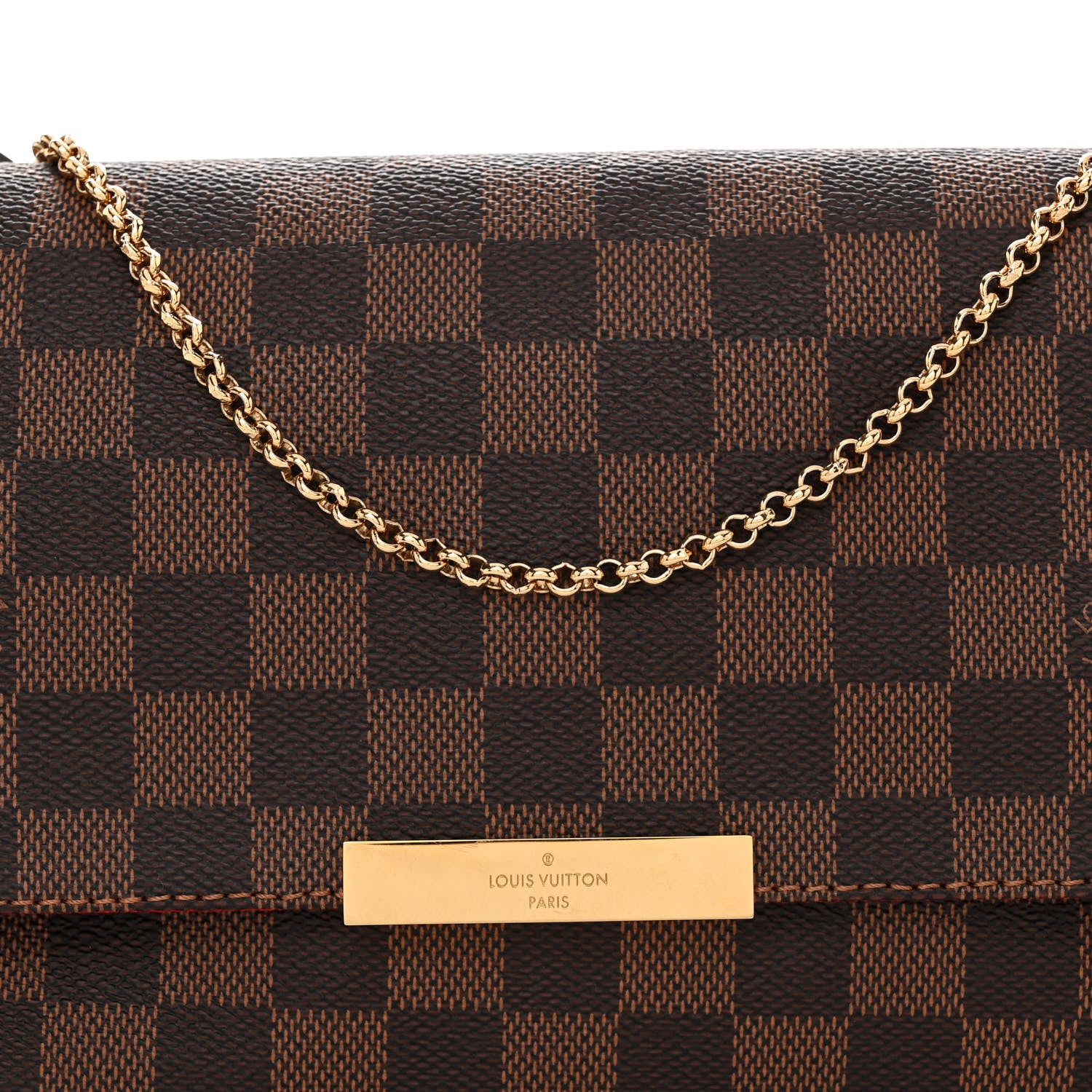 Louis Vuitton LOUIS VUITTON Damier Ebene Favorite MM 7 of 9