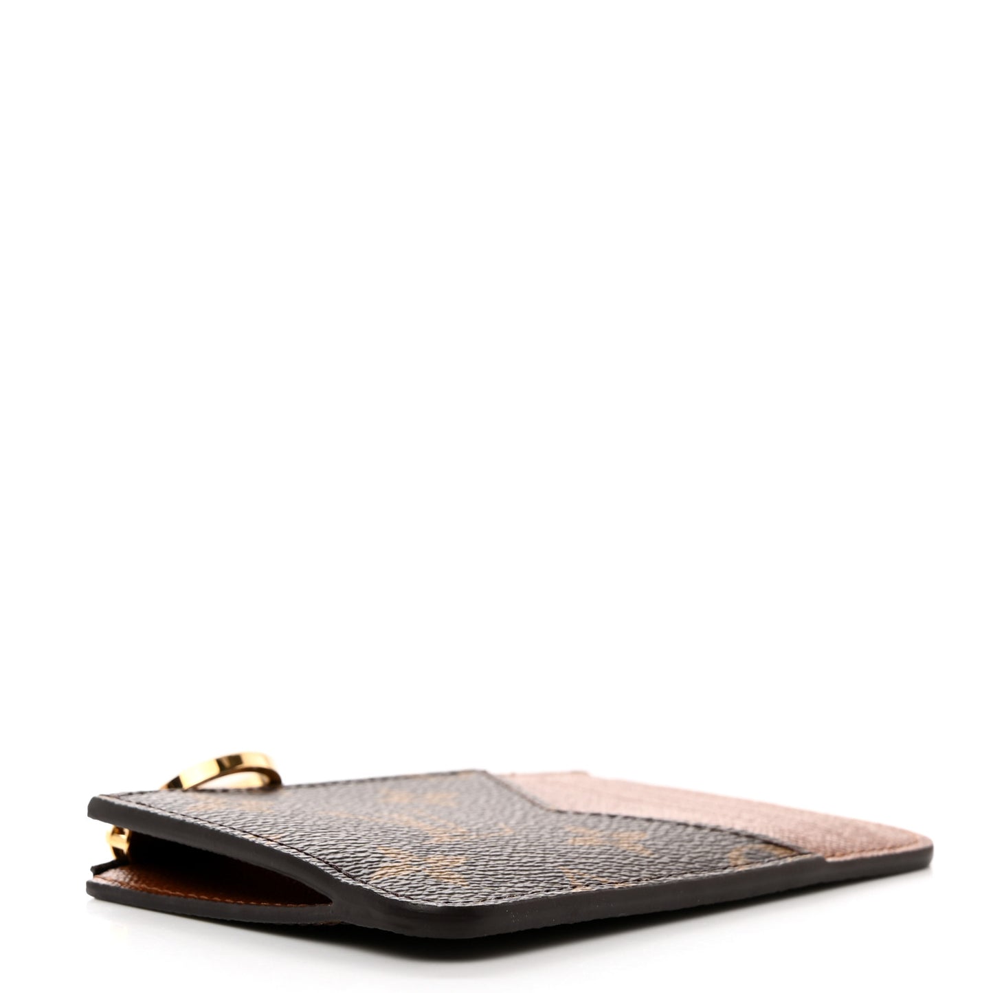 Monogram Zipped Romy Card Holder