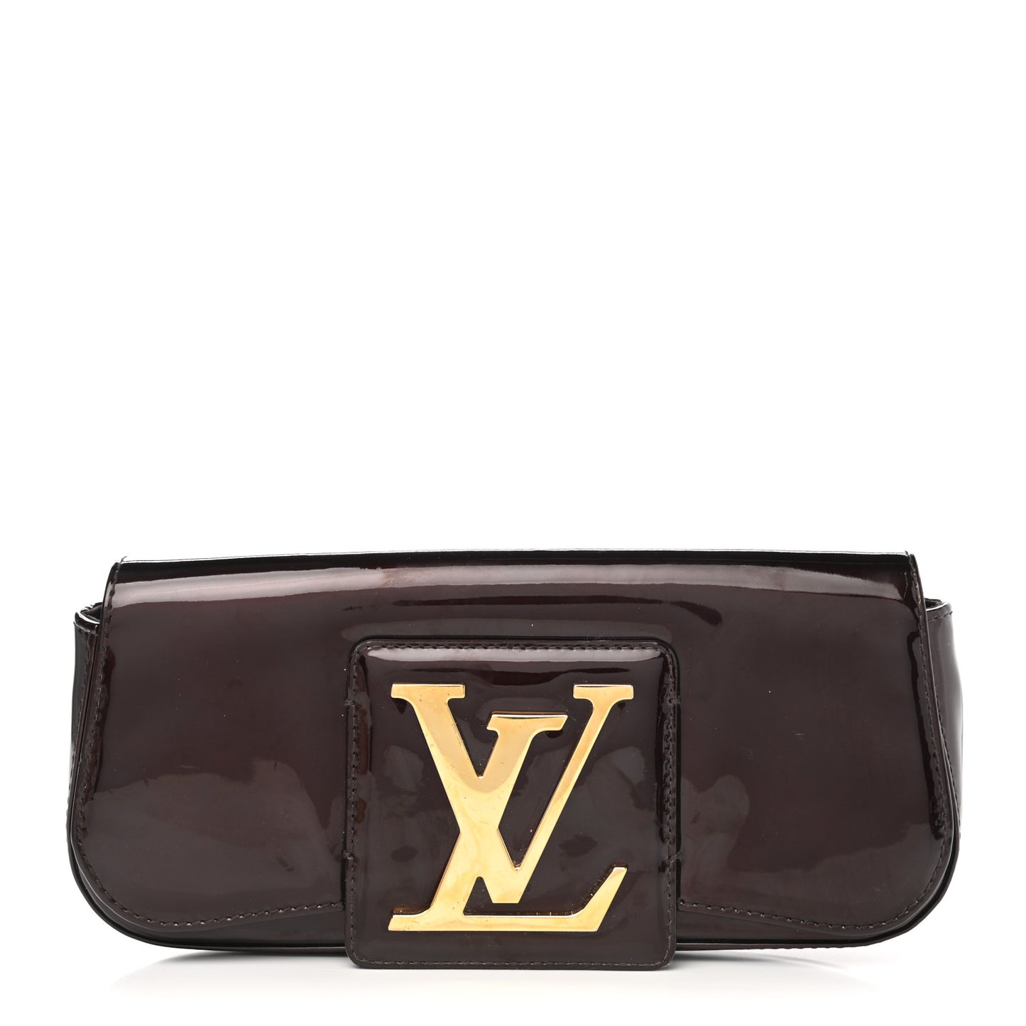 Patent Sobe Clutch Rouge Fauviste