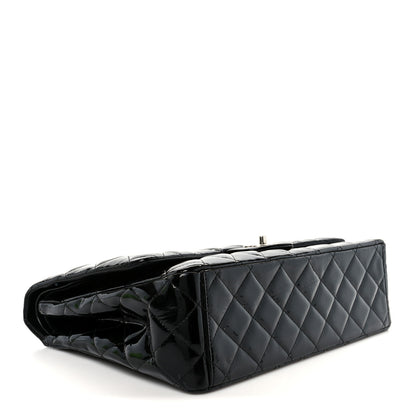 Chanel Patent Quilted Maxi Double Flap Black 4 of 11