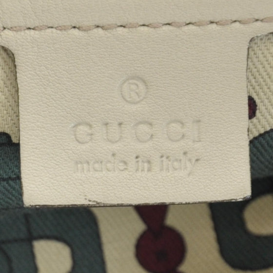 Gucci Guccissima Babouska Vertical Tote White 8 of 11