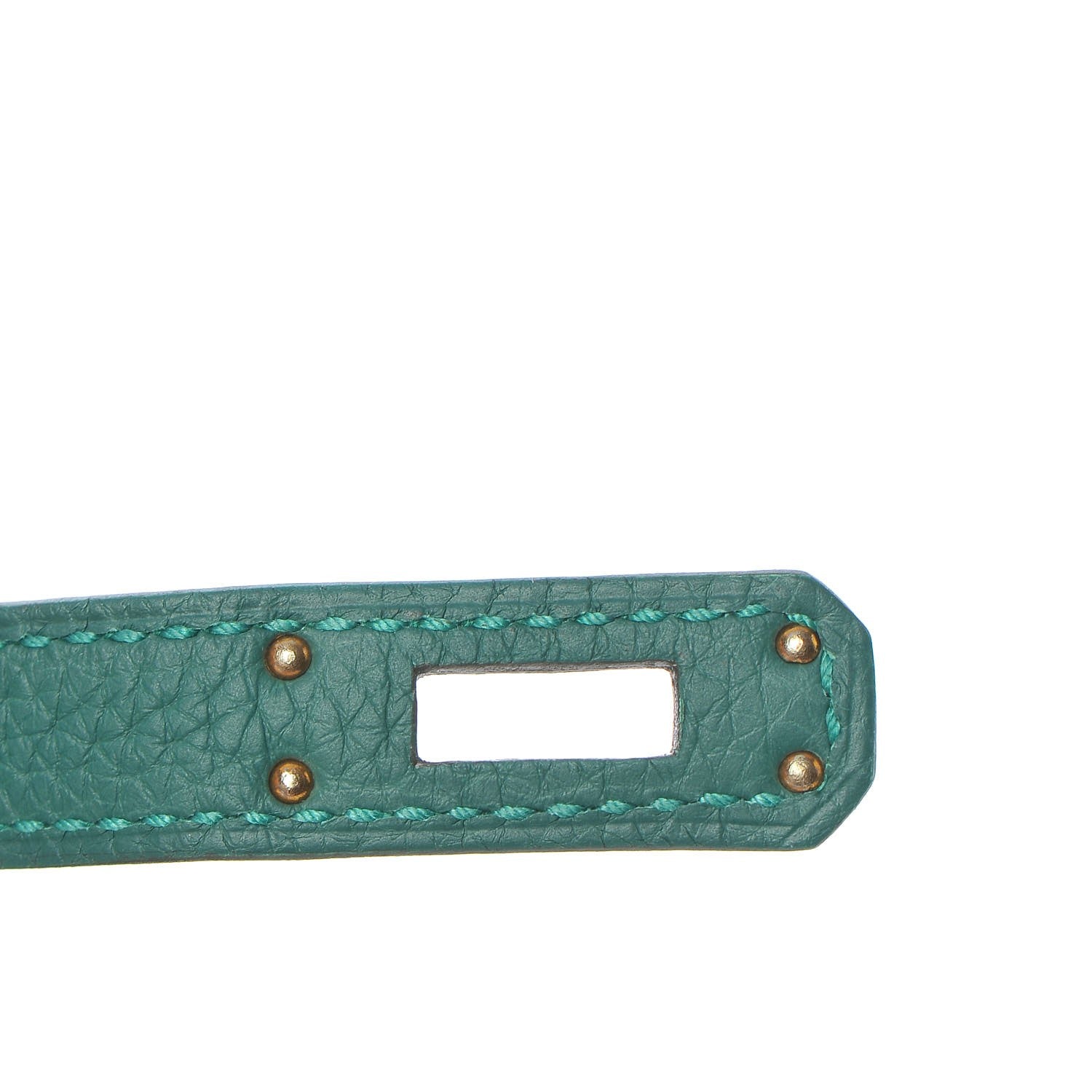 Hermes Togo Birkin 25 Malachite 16 of 35