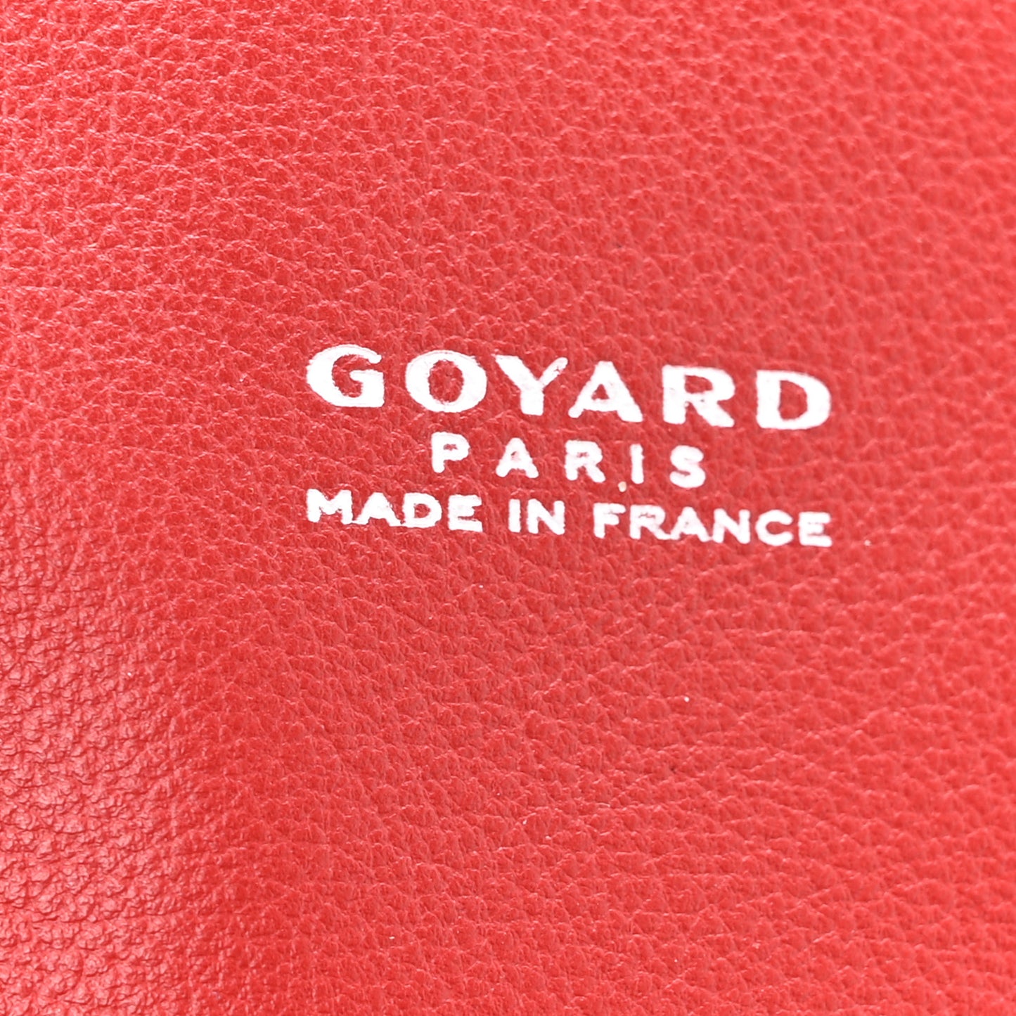 Goyardine Reversible Mini Anjou Red