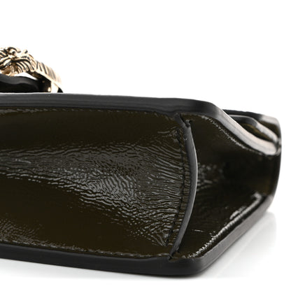 Gucci Crinkled Patent Mini Dionysus Shoulder Bag Green 10 of 10