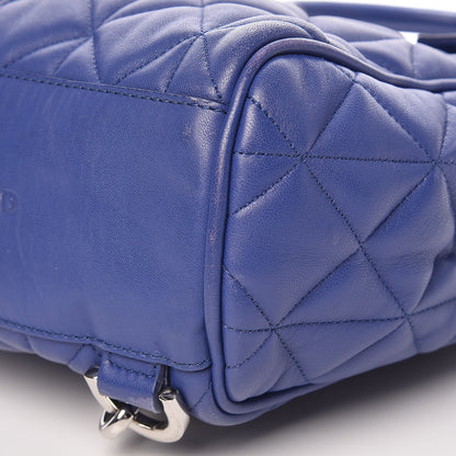 Mulberry Nappa Quilted Mini Cara Delevingne Convertible Bag Indigo 12 of 12