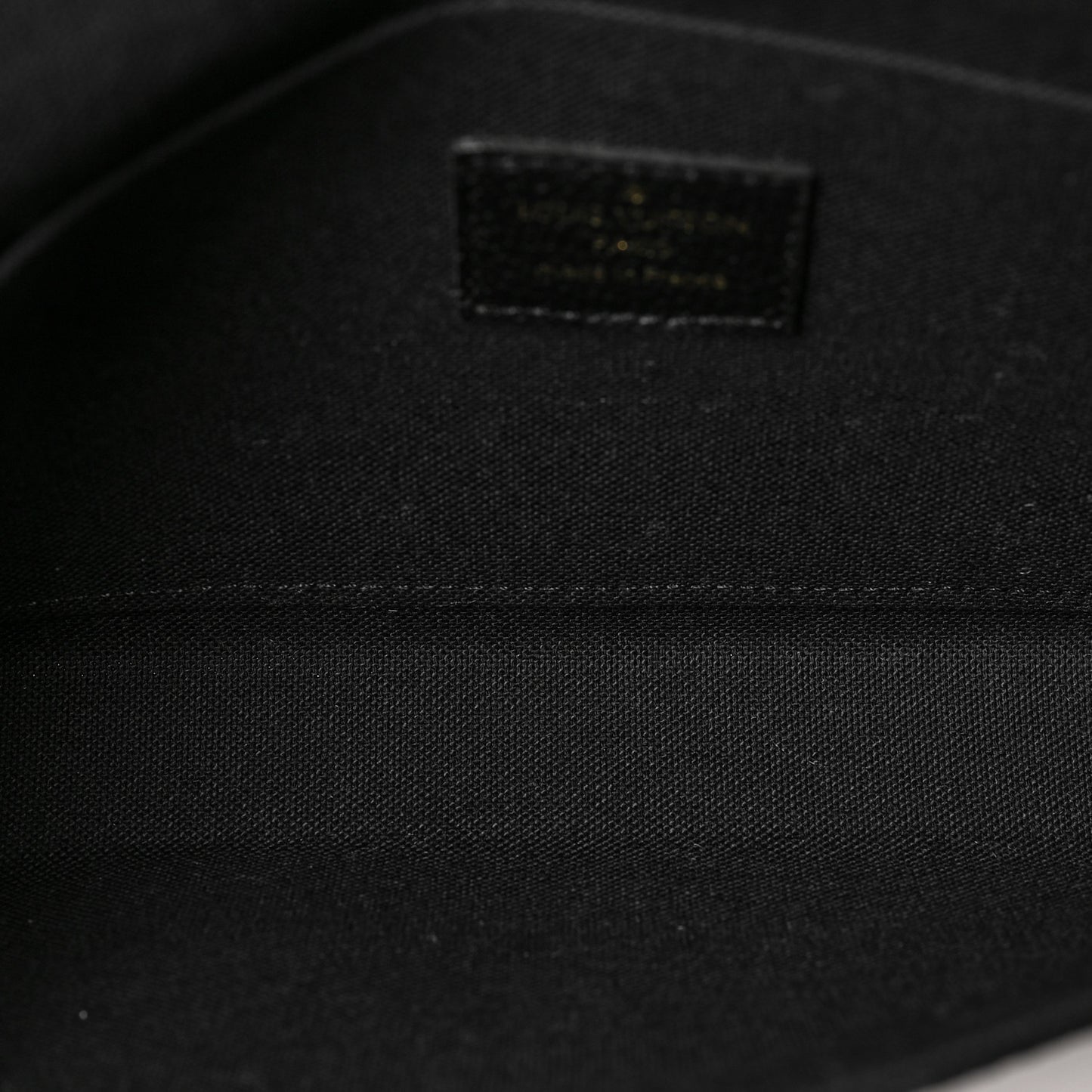 Empreinte Pochette Felicie Chain Wallet Black
