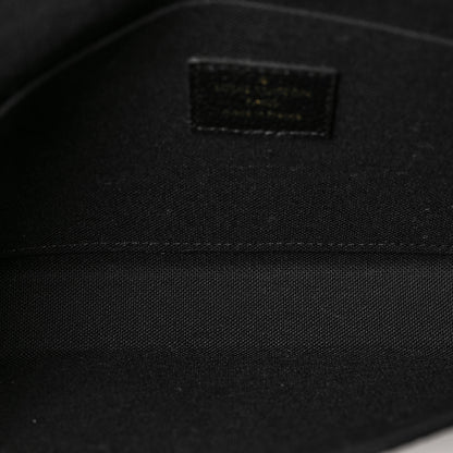 Louis Vuitton Empreinte Pochette Felicie Chain Wallet Black 5 of 8