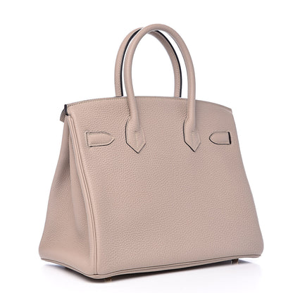 Hermes Togo Birkin 30 Gris Tourterelle 3 of 28