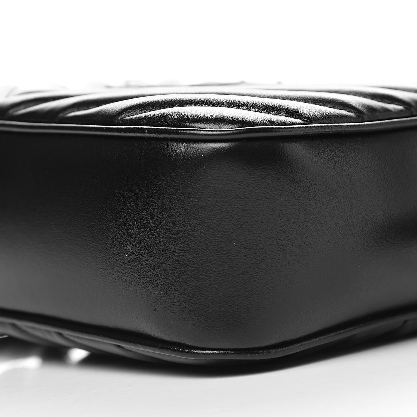 Calfskin Matelasse Monogram Lou Camera Bag Black