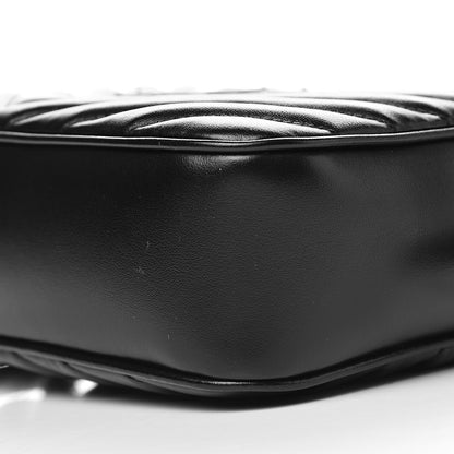 Saint Laurent Calfskin Matelasse Monogram Lou Camera Bag Black 9 of 10