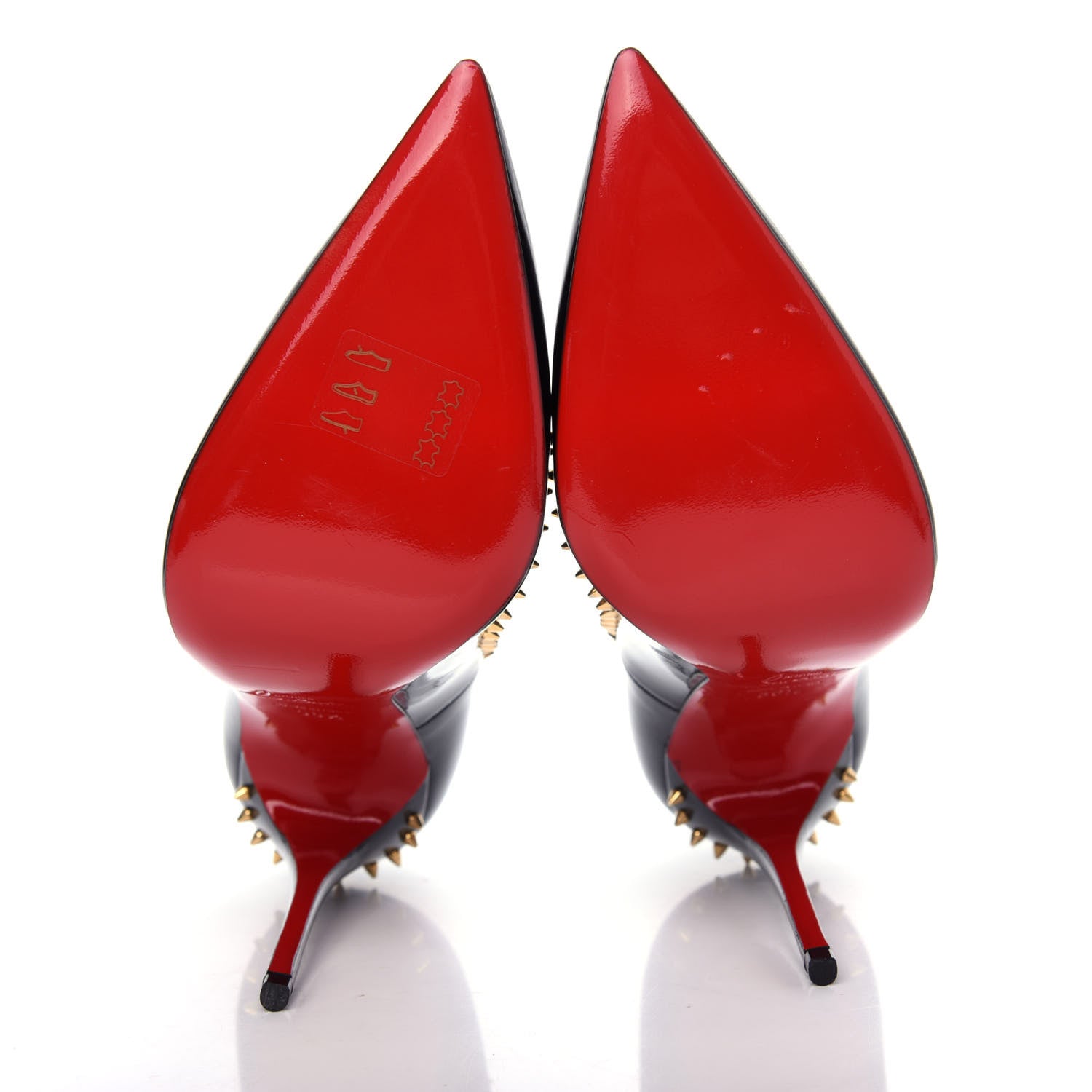 Christian Louboutin Patent Anjalina 120 Pumps 36.5 Black 6 of 9
