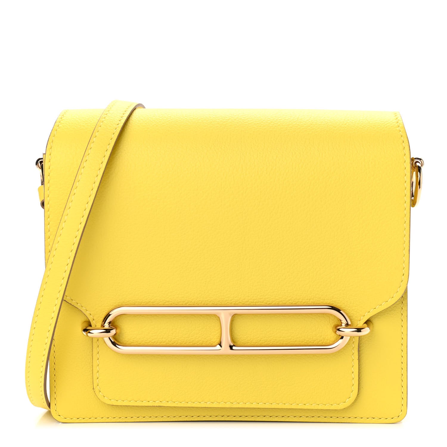 Hermes Evercolor Mini Sac Roulis Lime 1 of 9