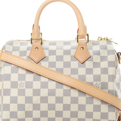 Louis Vuitton Damier Azur Speedy Bandouliere 25 8 of 13