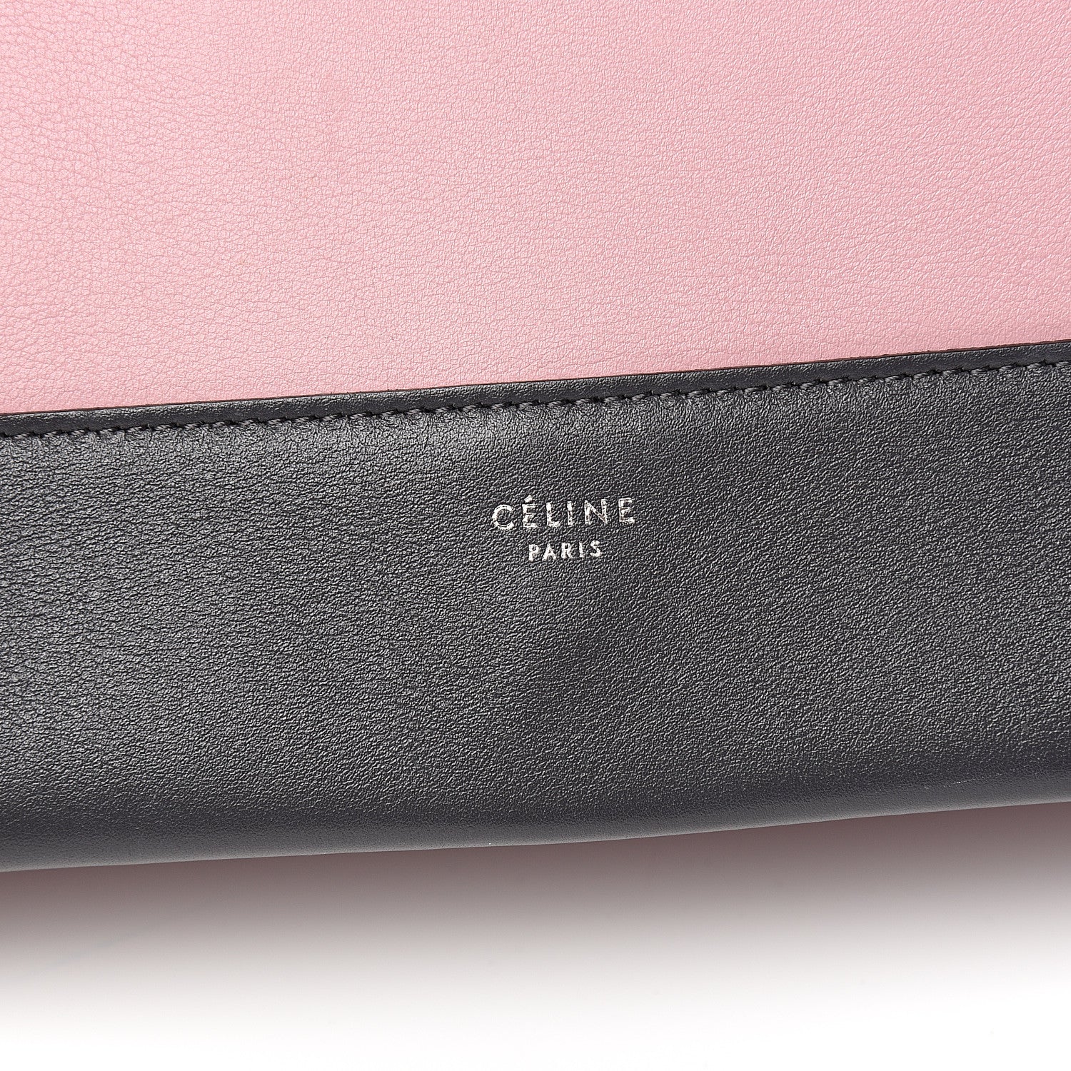 Celine Shiny Smooth Calfskin Medium Frame Shoulder Bag Liquorice Antique Rose 6 of 9