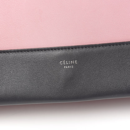 Celine Shiny Smooth Calfskin Medium Frame Shoulder Bag Liquorice Antique Rose 6 of 9