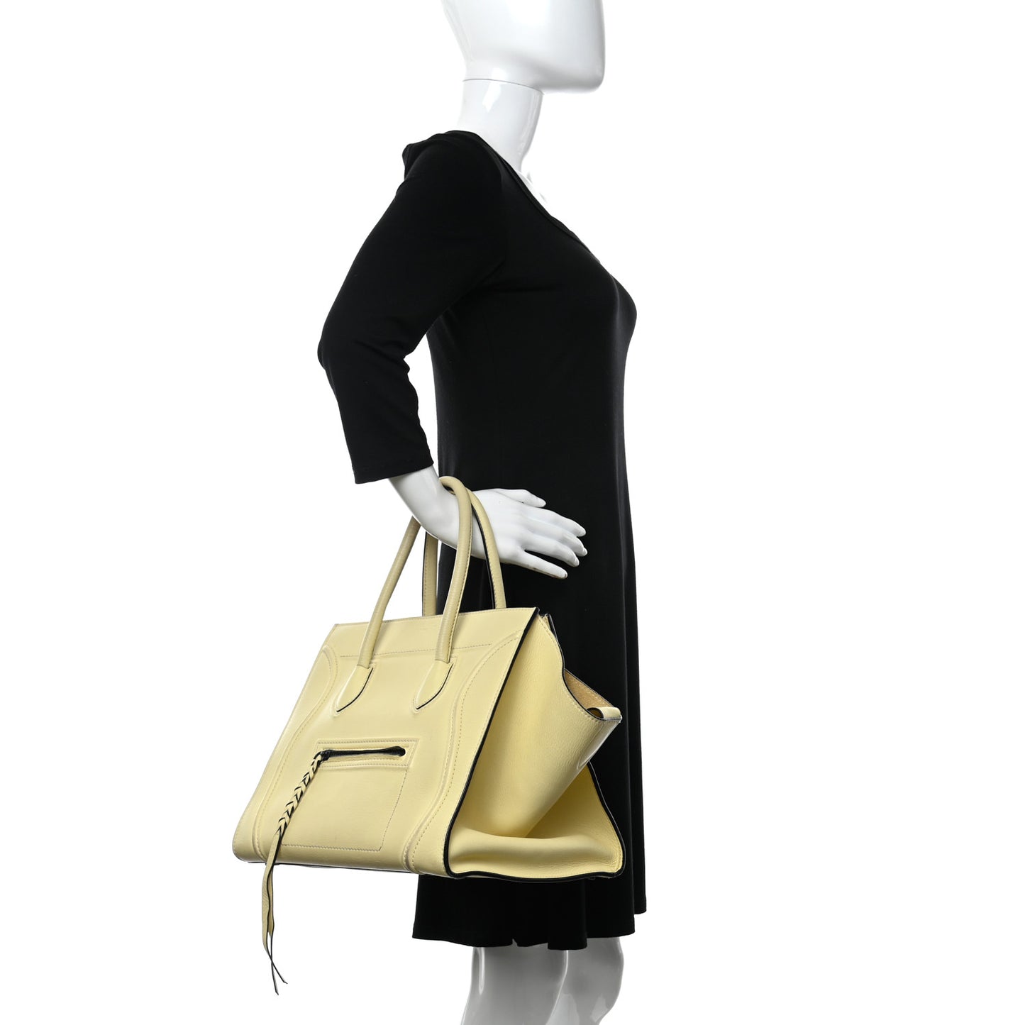 Supple Calfskin Medium Phantom Luggage Butter