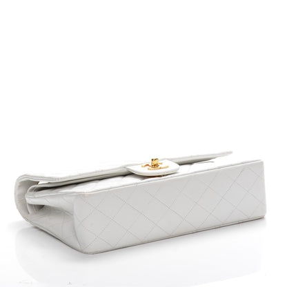 Chanel Lambskin Quilted Medium Double Flap White 4 of 7