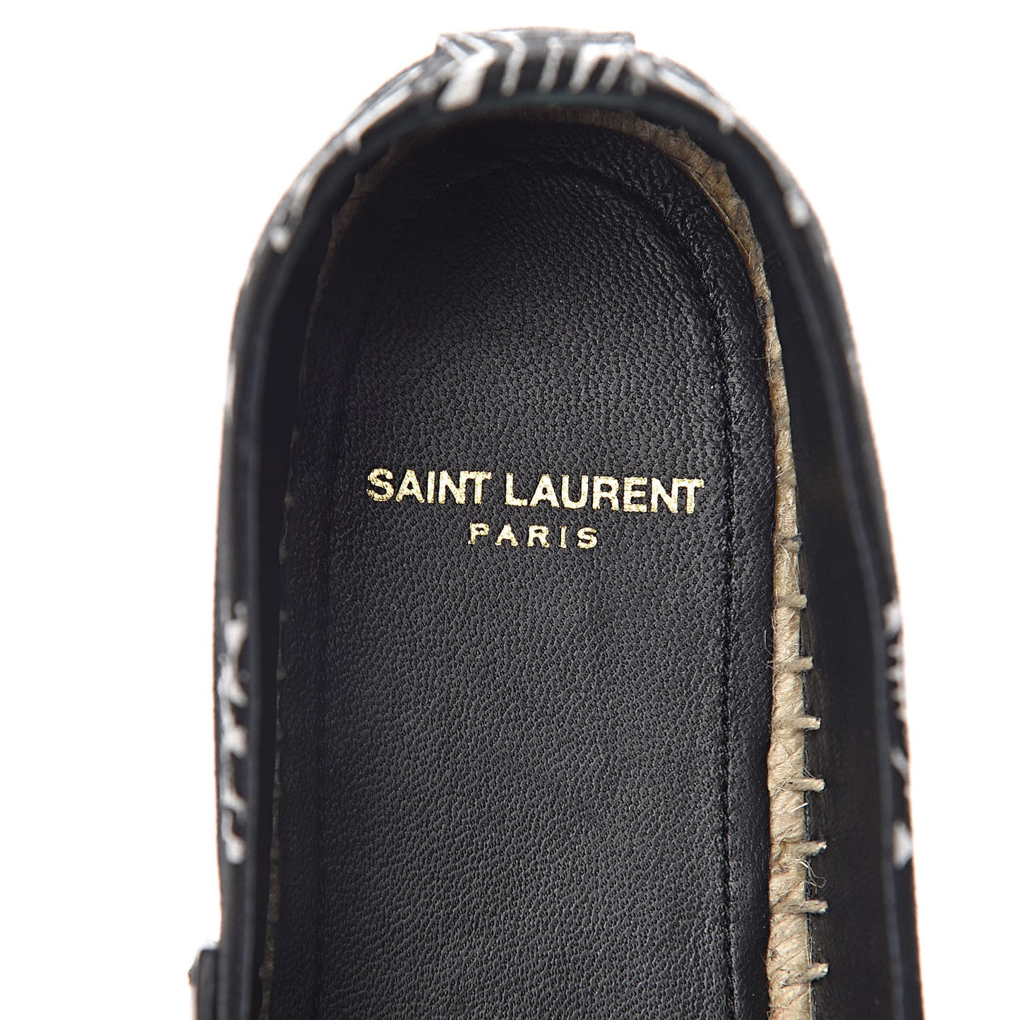 Bandana Print Canvas Espadrilles 36 Black