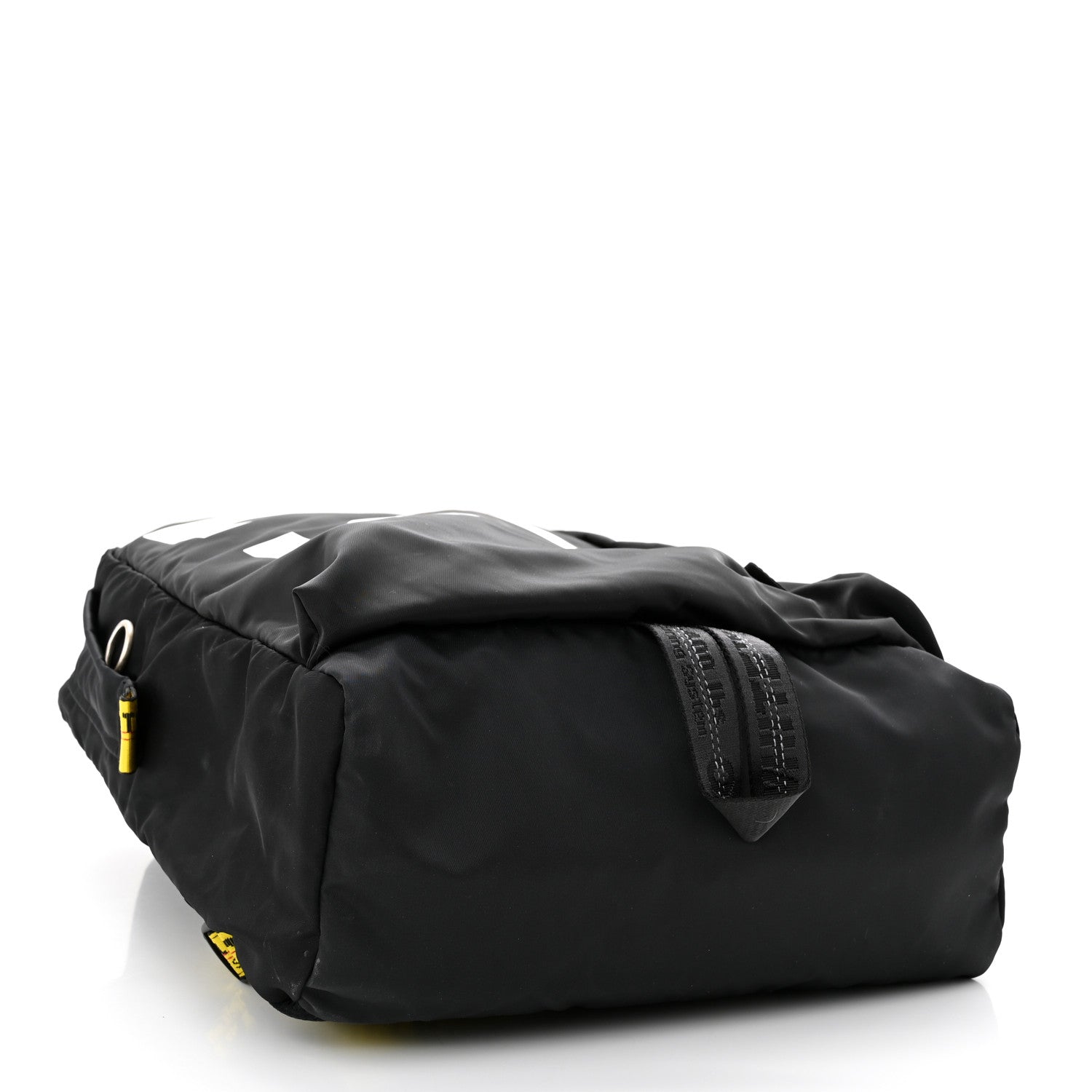 Off-White Canvas Logo Backpack Black 3 of 8