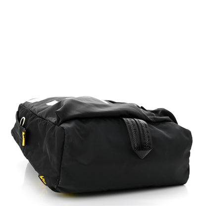 Off-White Canvas Logo Backpack Black 3 of 8