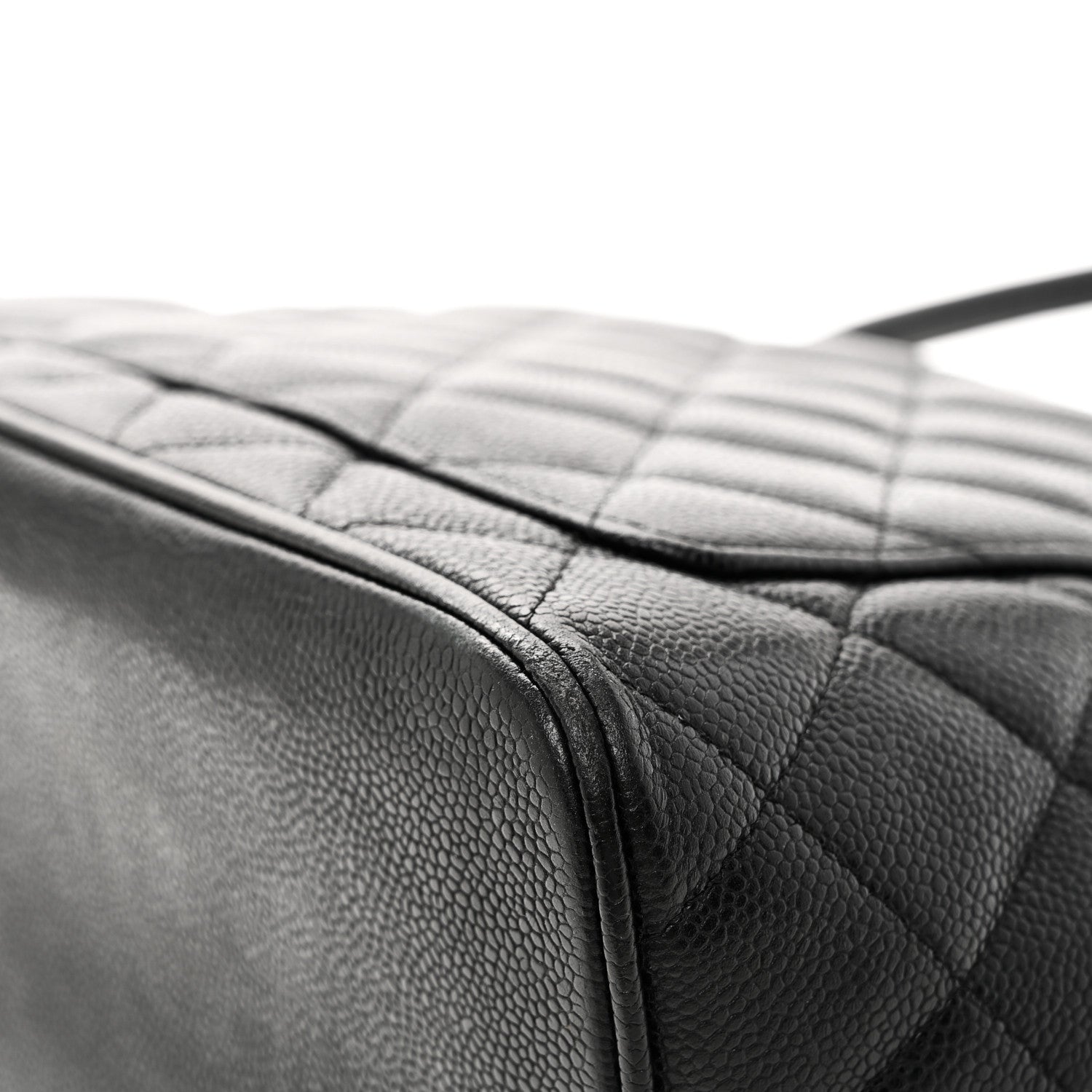 Chanel Caviar Quilted Medallion Tote Black 11 of 13