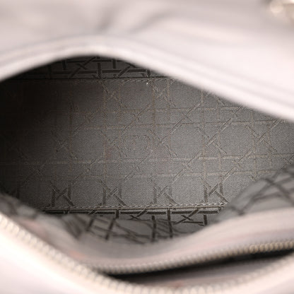 Christian Dior Lambskin Cannage Medium Lady Dior Grey 5 of 16