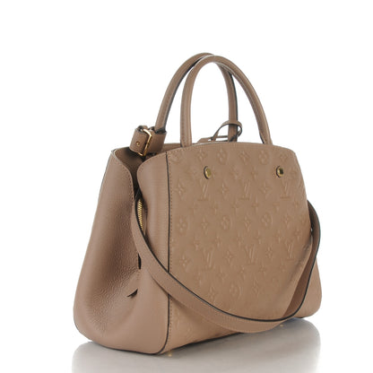 Louis Vuitton Empreinte Montaigne MM Taupe 3 of 7