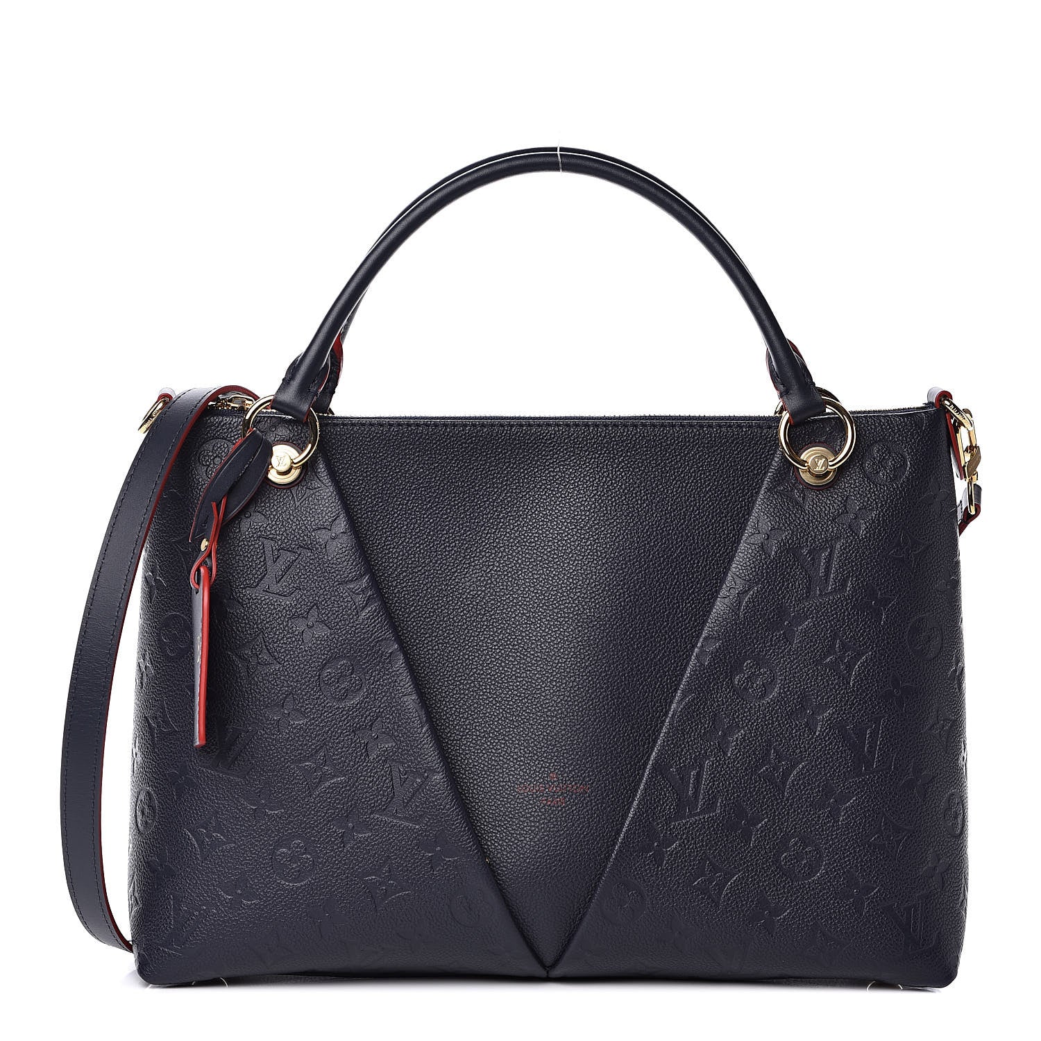 Louis Vuitton Empreinte V Tote MM Marine Rouge 1 of 11