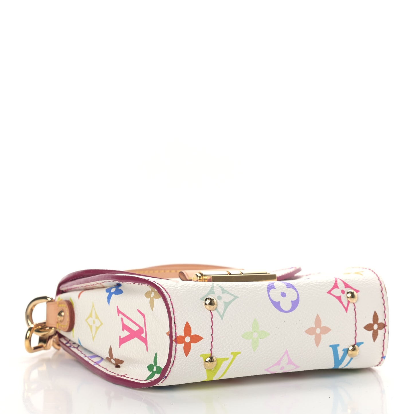 Monogram Multicolor Heartbreaker White