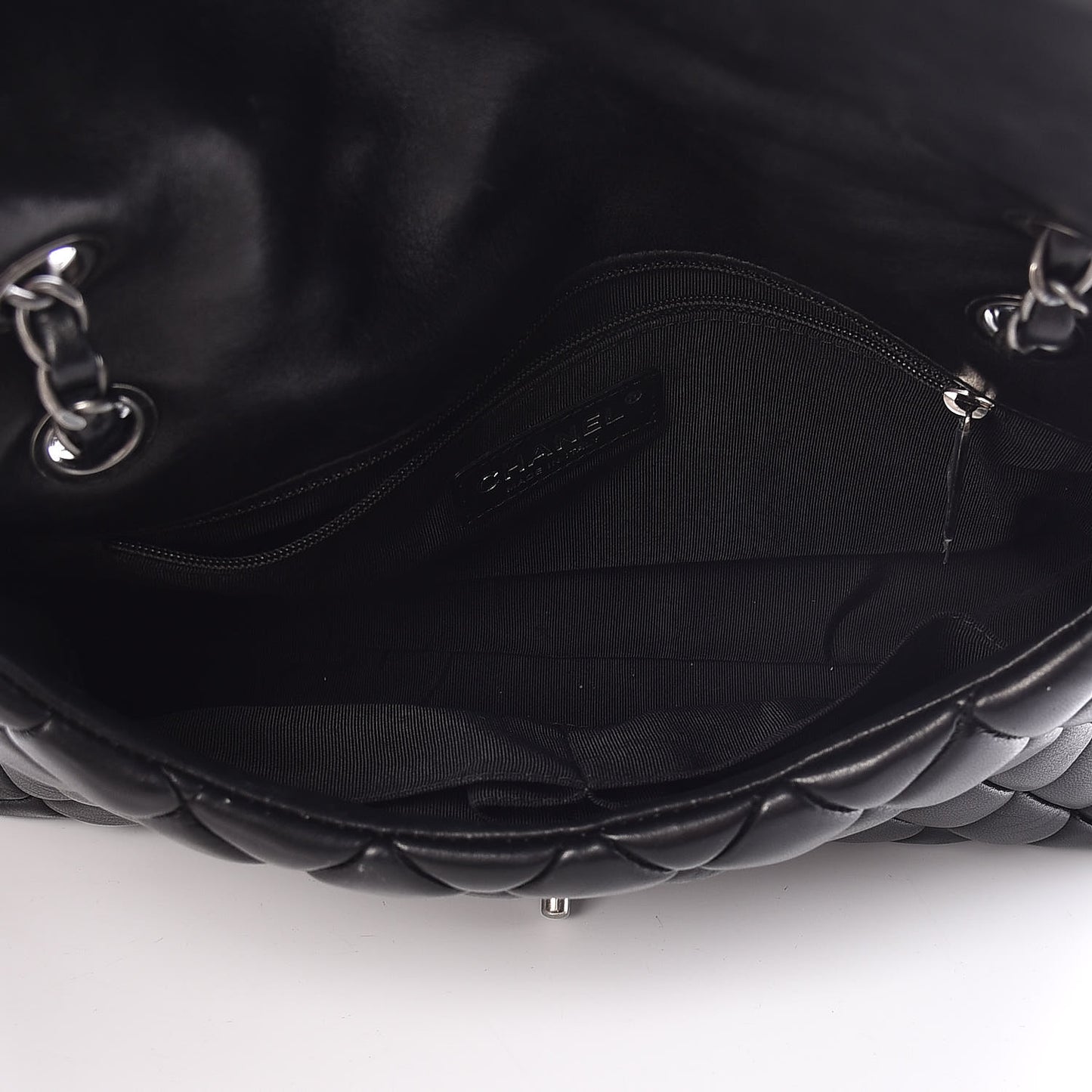 Lambskin New Bubble Flap Black