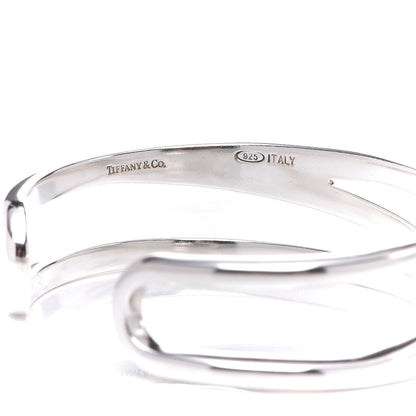Tiffany Sterling Silver Zig Zag Cuff Bracelet 3 of 4