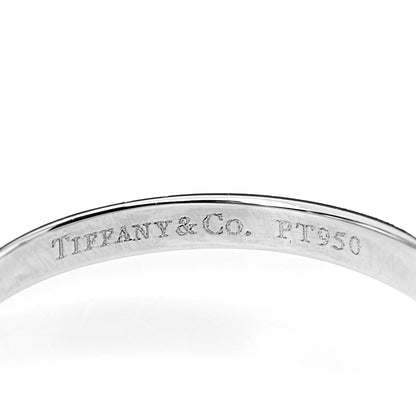 Tiffany Platinum Diamond .22ct Solitaire Engagement Ring 50 5.25 4 of 5