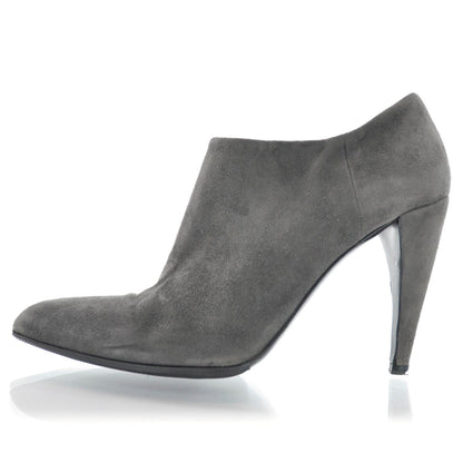 Prada Suede Ankle Boots 37 Grey 2 of 8