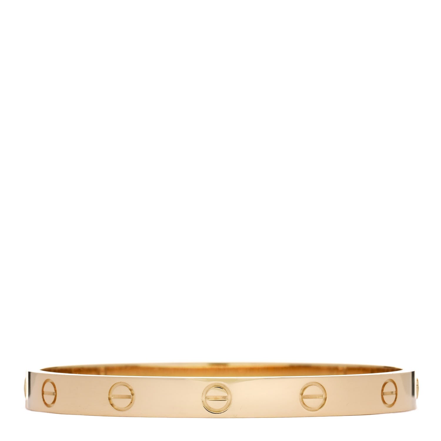 Cartier 18K Yellow Gold LOVE Bracelet 17 2 of 9
