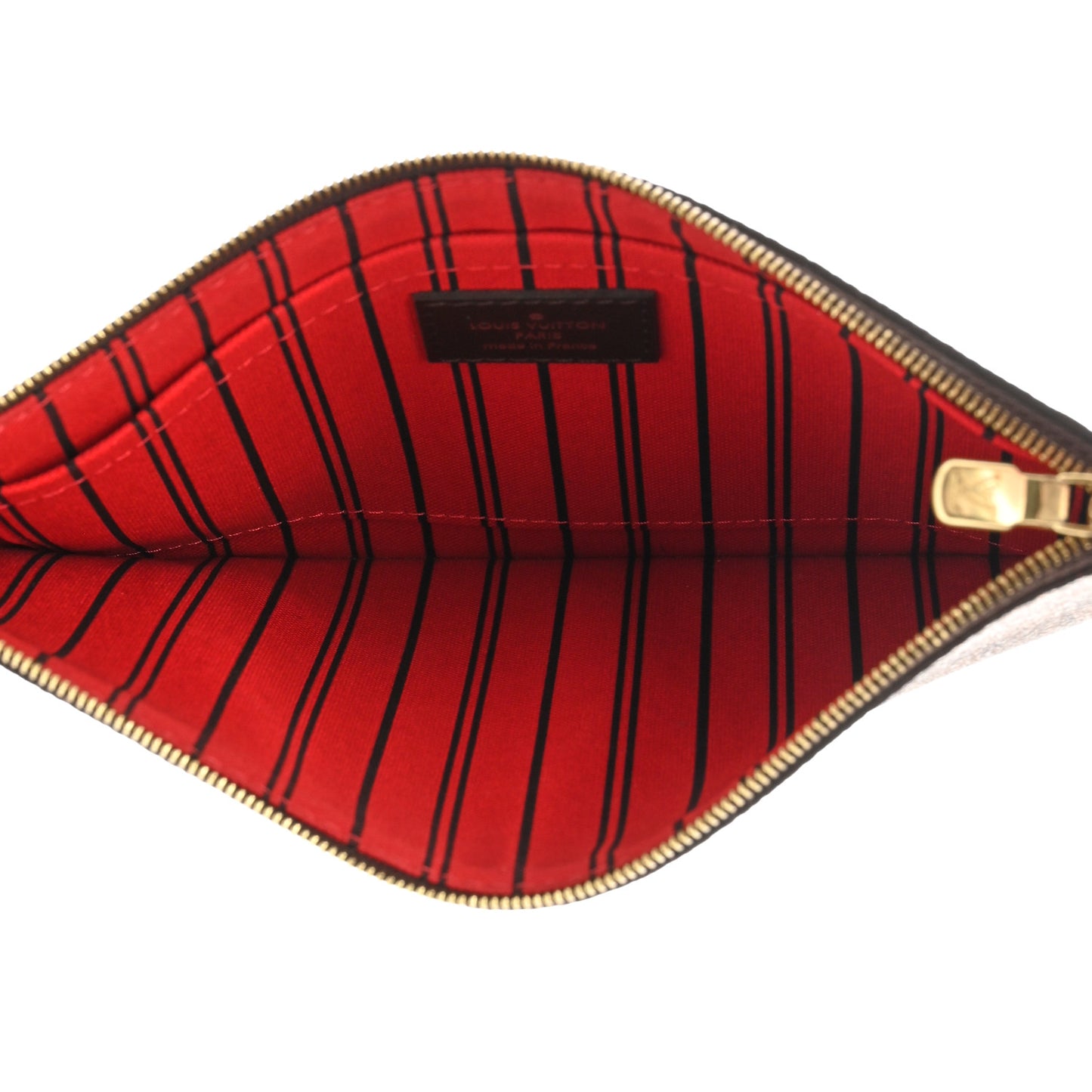 LOUIS VUITTON Damier Ebene Neverfull MM GM Pochette