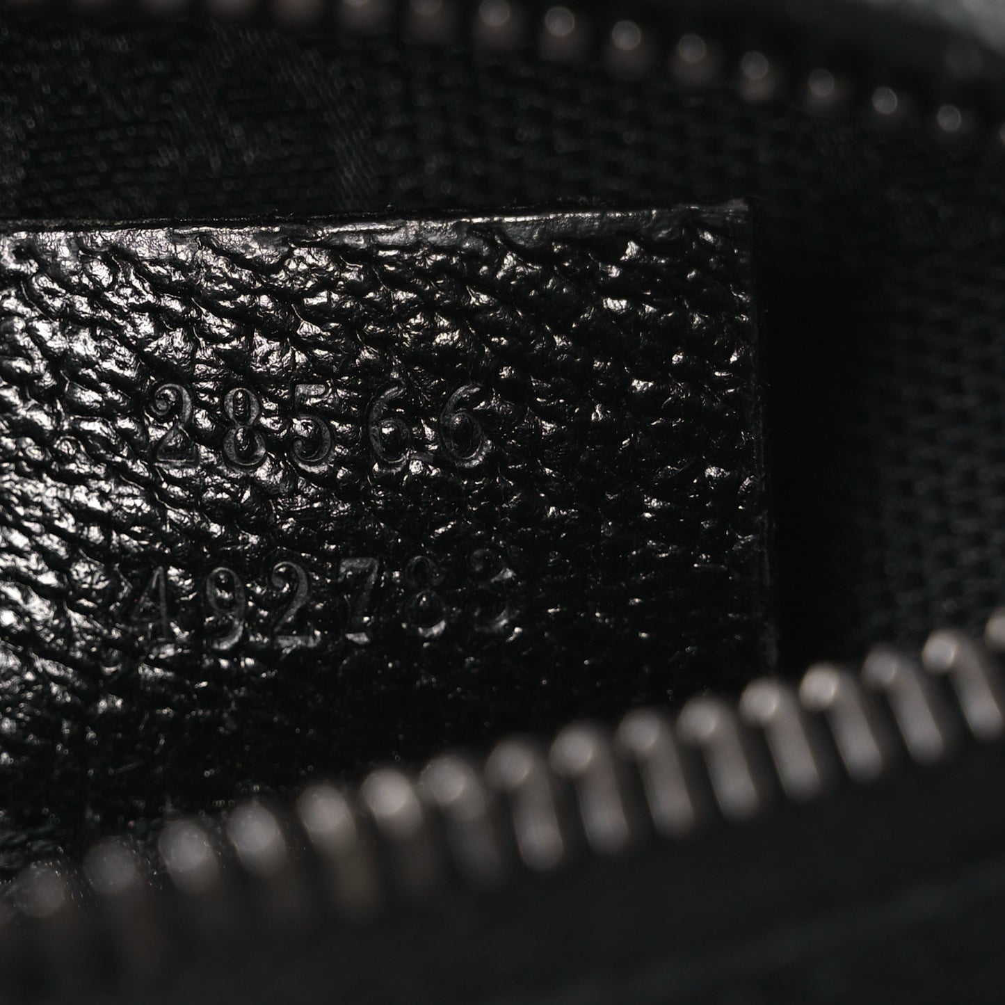 GG Monogram Double Pocket Belt Bag Black