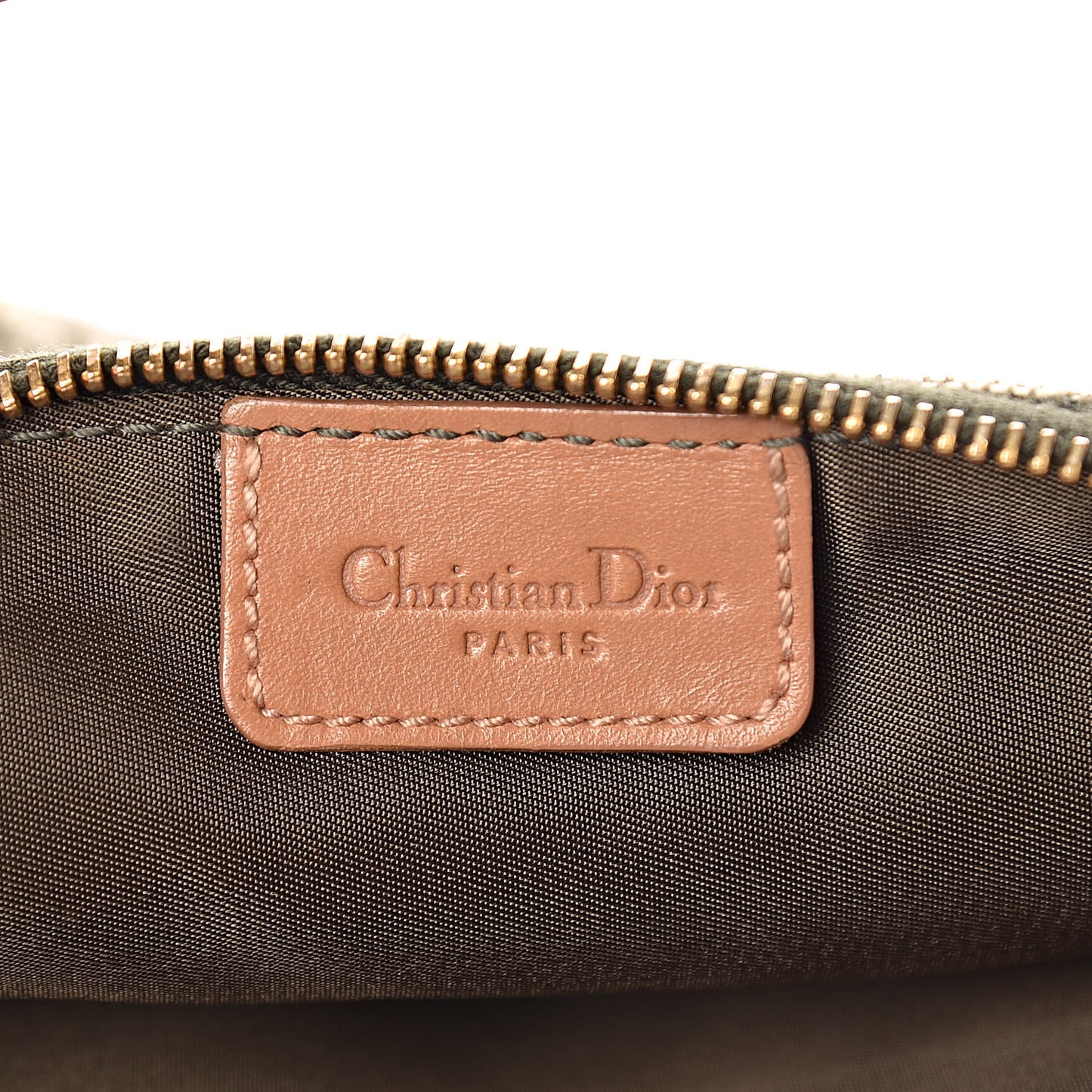 Monogram Mini Saddle Pochette Green