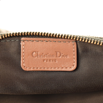 Christian Dior Monogram Mini Saddle Pochette Green 7 of 11