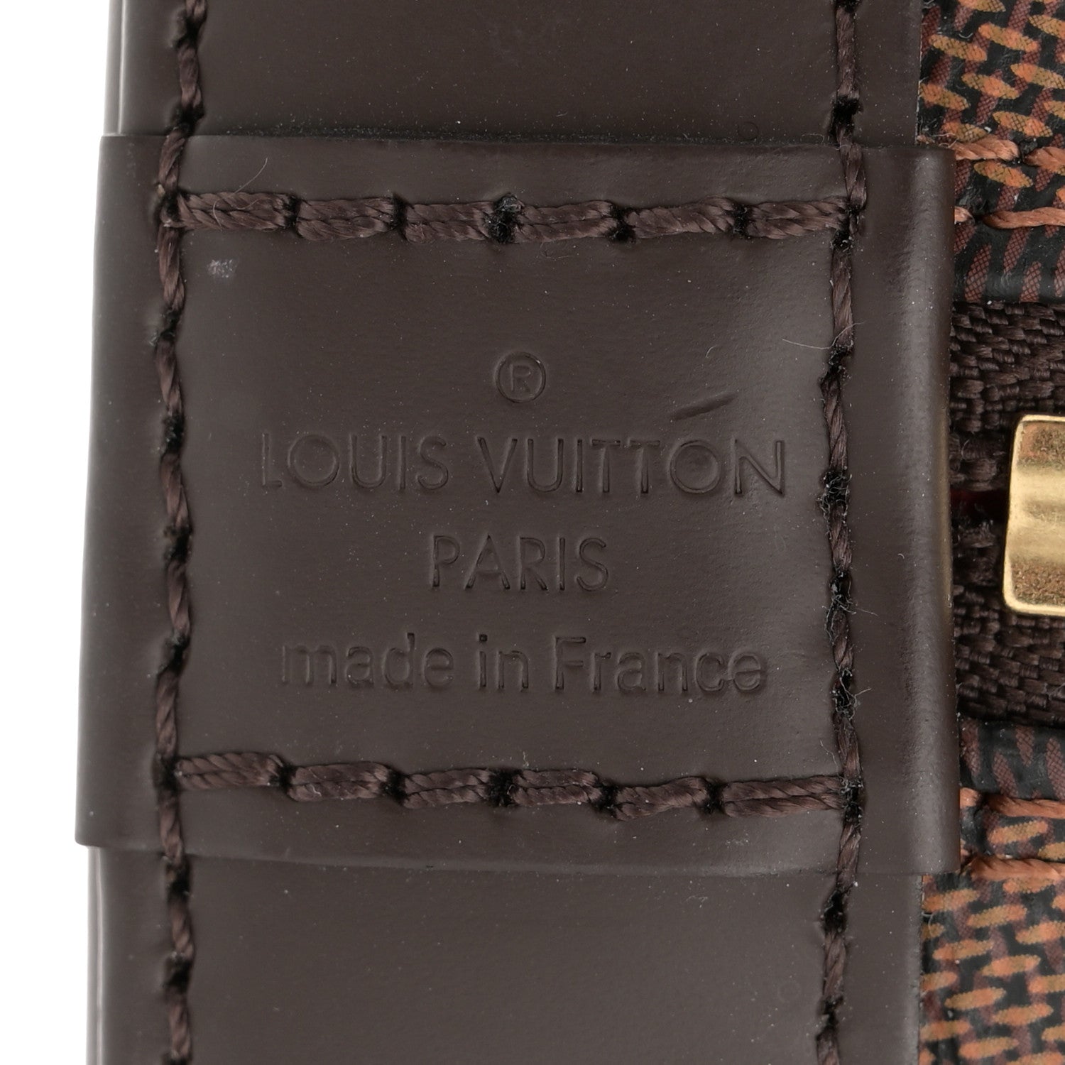 Louis Vuitton Damier Ebene Alma BB 6 of 11