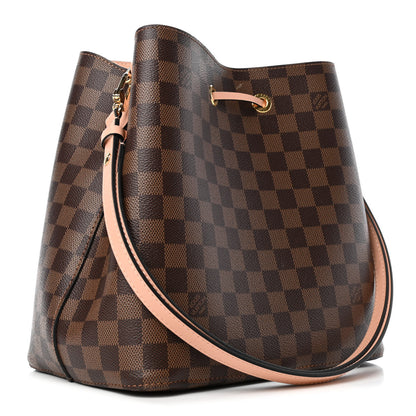 Louis Vuitton Damier Ebene Neonoe MM Venus Pink 2 of 4