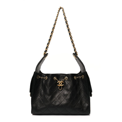 Chanel Caviar Quilted Small Chanel 25 Handbag Black 1 of 11