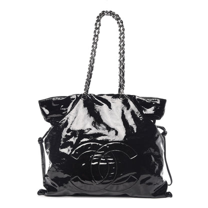 Chanel Patent Bonbons Shopper Tote Black 1 of 21