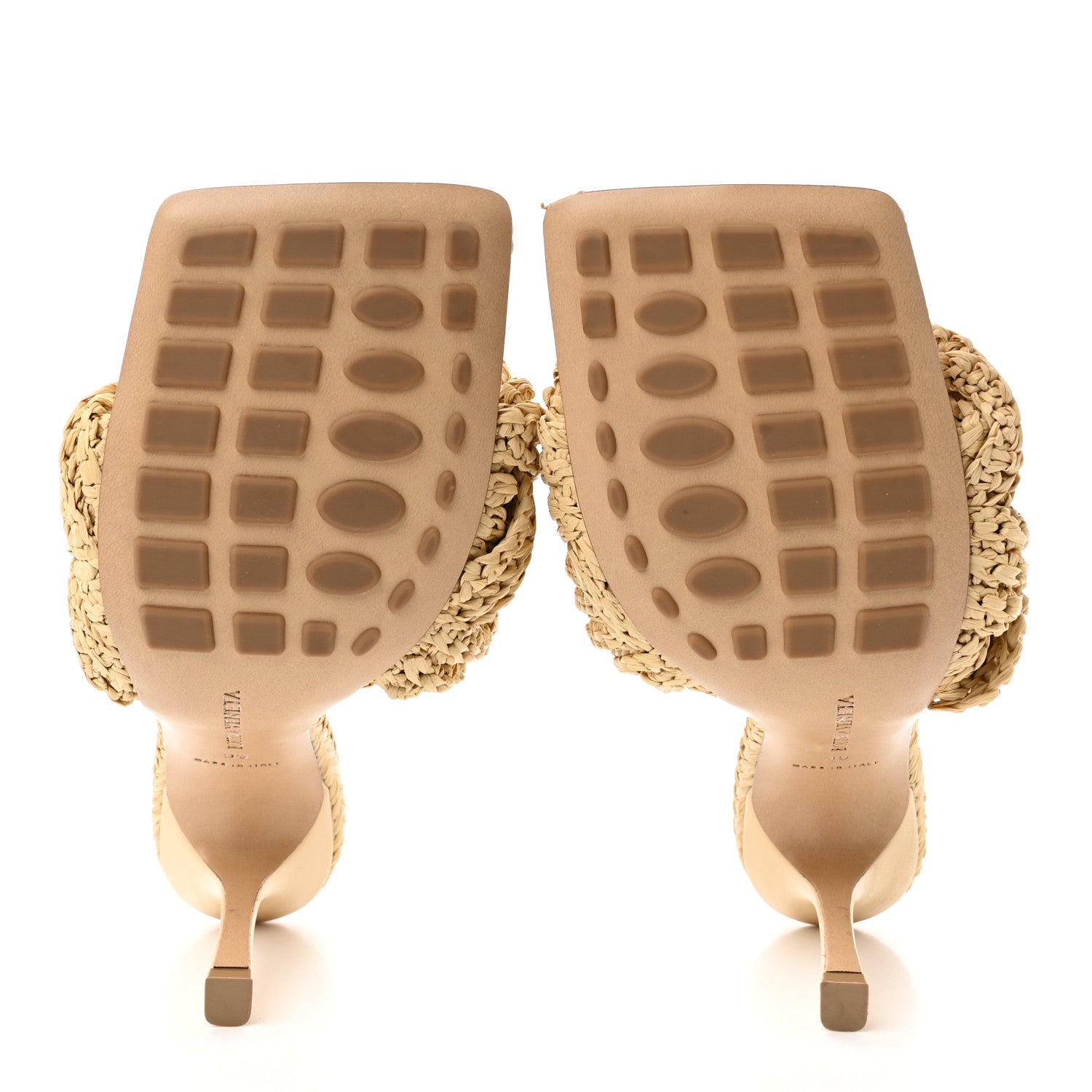 Bottega Veneta Raffia Intrecciato Lido Mule 90 Sandals 38 Cane Sugar 5 of 19