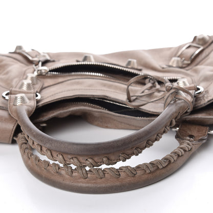 Balenciaga Agneau Giant 21 Silver Hardware City Noix 8 of 22