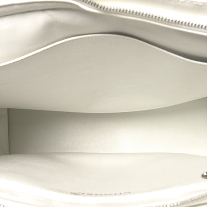 Chanel Caviar CC Shoulder Bag White 5 of 10