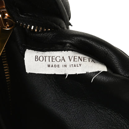 Bottega Veneta Lambskin Maxi Intreccio Padded Chain Cassette Crossbody Bag Black 9 of 12