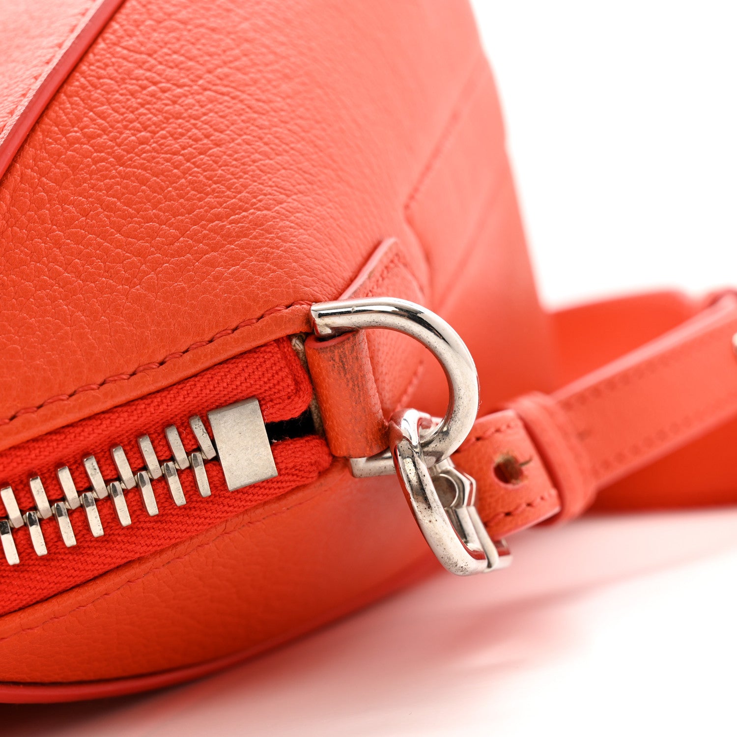 Givenchy Sugar Goatskin Mini Antigona Burnt Orange 11 of 13