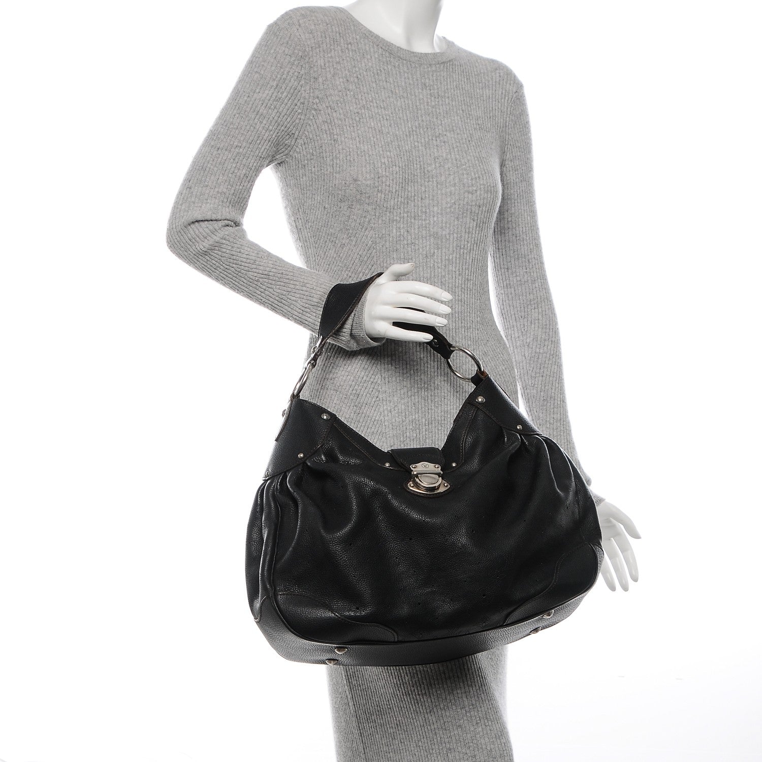 Louis Vuitton Mahina Solar GM Black 2 of 6