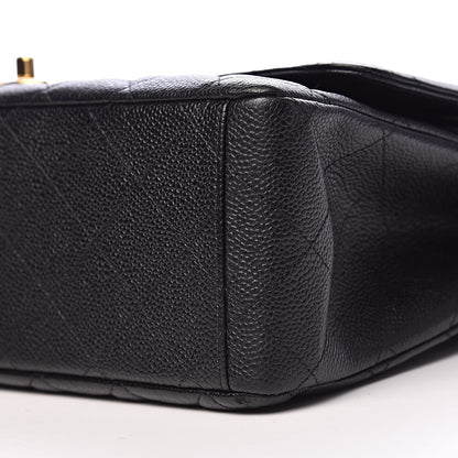 Chanel Caviar Quilted Maxi Double Flap Black 8 of 13